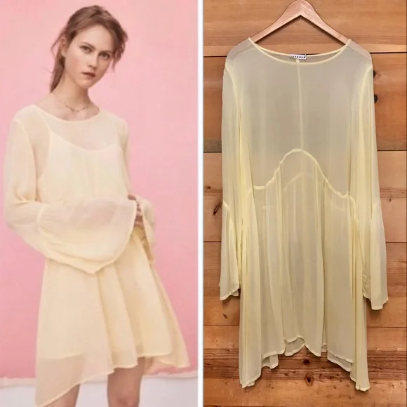 Anthropologie | Dresses | Lacausa Babydoll Dress Sheer 9s Grunge Festival Decora Fairy Boho Oversize | Poshmark Anthropologie | Dresses | Lacausa Babydoll Dress Sheer 9s Grunge Festival Decora Fairy Boho Oversize | Poshmark